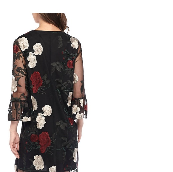 Label by 5 twelve plus size dress 18W embroid NWT - Picture 2 of 7